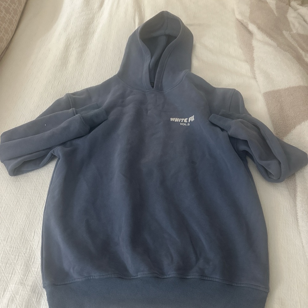 White Fox Boutique Blue Hoodie